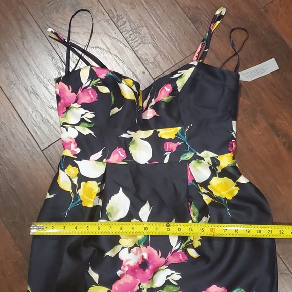 NWT Eliza J Floral boho Cocktail summer dress - Picture 6 of 16